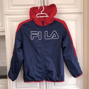 Fila youth windbreaker